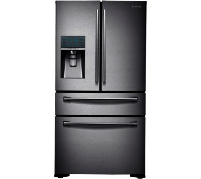 SAMSUNG  RF24FSEDBSR American-Style Fridge Freezer - Stainless Steel